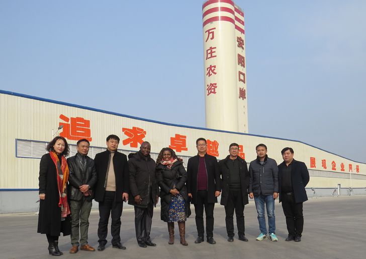 栽下梧桐樹，引得鳳凰來 ——多哥共和國農(nóng)業(yè)部官員一行考察萬莊新肥